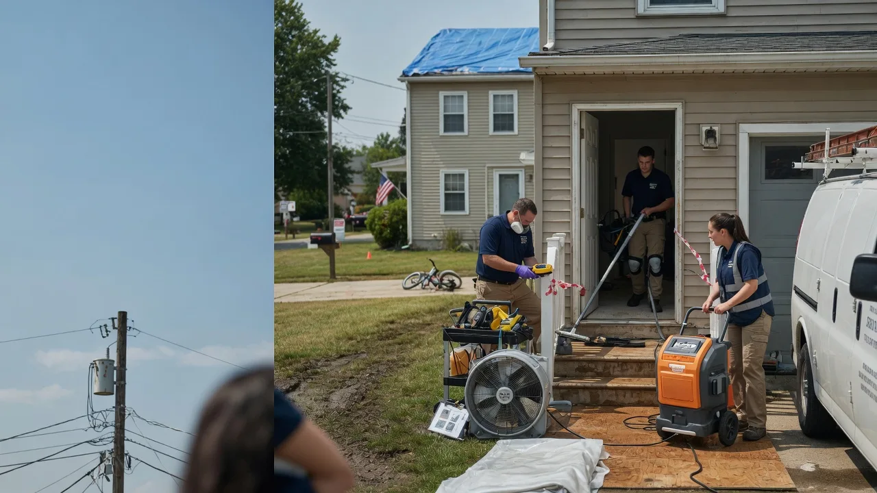 Water Damage Repair in Harrison Township, MI near me